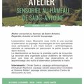 Atelier sensoriel au hameau de Saint-Antoine (LANRIVAIN, 22)