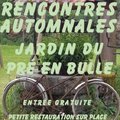 Rencontres automnales au jardin du pré en bulle (JABREILLES LES BORDES, 87)