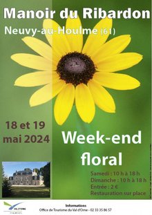 Week-end floral au Manoir du Ribardon