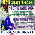 Courtanvaux côté jardin 2026 (BESSE SUR BRAYE, 72)