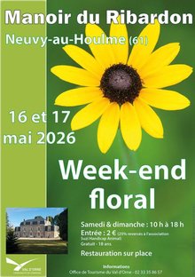 Week-end floral au Manoir du Ribardon