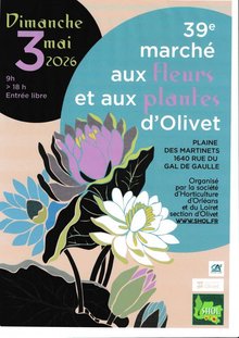 Marche aux fleurs et aux plantes