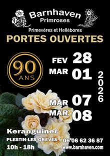 Portes-ouvertes chez Barnhaven Primroses 2026