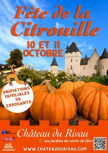 Fête de la Citrouille au Château du Rivau (37)