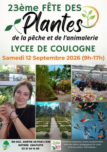 23ème Fête des Plantes, de l’Arbre, de l’Aquaculture et de l’Animalerie