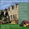 79ème Edition Fête des plantes des Jardins du Chateau du Pin (CHAMPTOCE SUR LOIRE, 49)