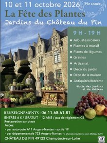 79ème Edition Fête des plantes des Jardins du Chateau du Pin
