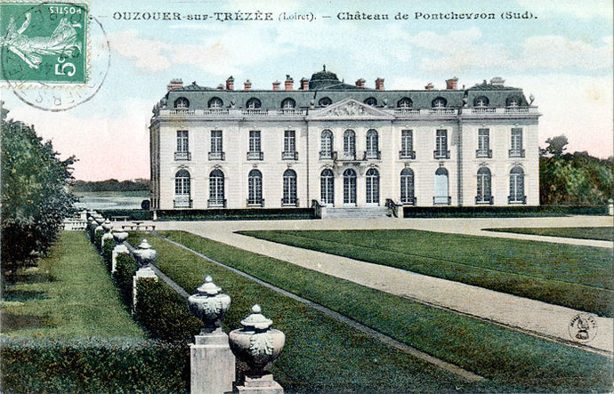 Jardin du château de Pont-Chevron