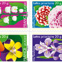 Timbres fleuris