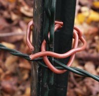 Système d'accroches recyclées :